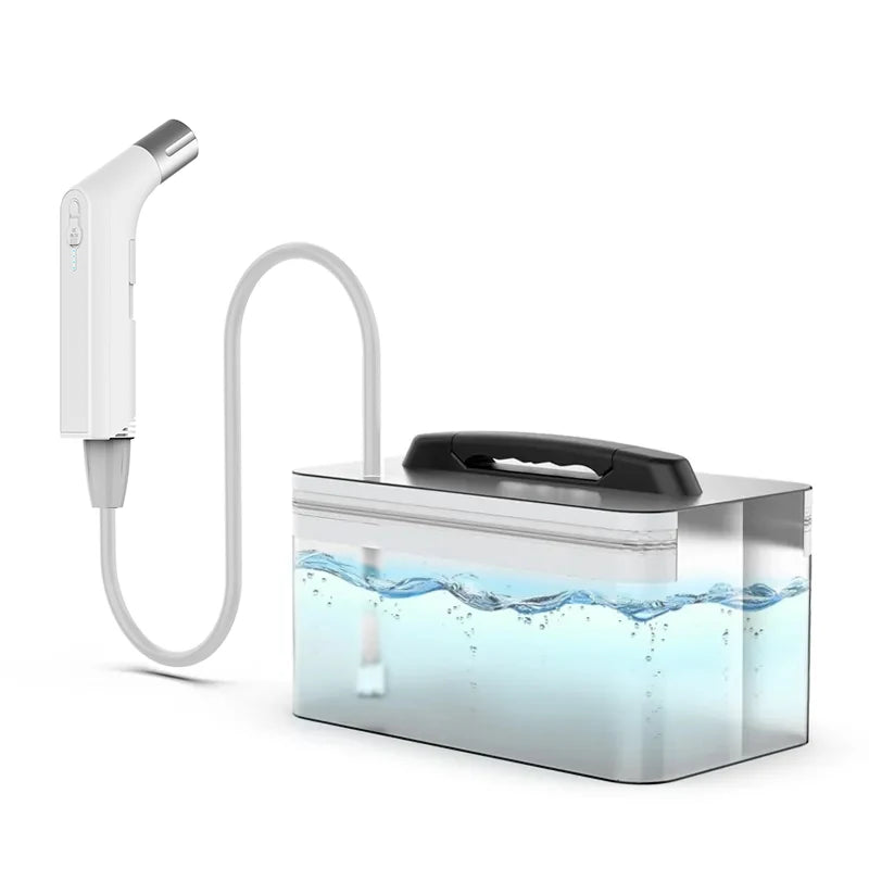 Wower Portable Electric Bidet for Personal Hygiene Cleaning 2.3L Shattaf Rechargeable Travel Camping Bidet Shower Sprayer